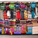 Plaza de ponchos / Square of ponchos