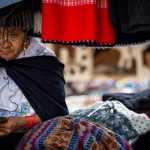 Plaza de ponchos / Square of ponchos