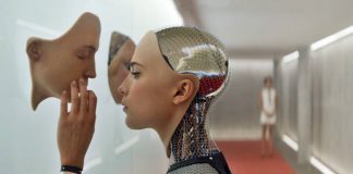 La ciencia vista por el cine Fotograma de la película "Ex maquina" retrata a la ciencia a través del cine