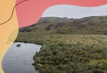 Tres Lagunas páramo, saraguro, tres lagunas